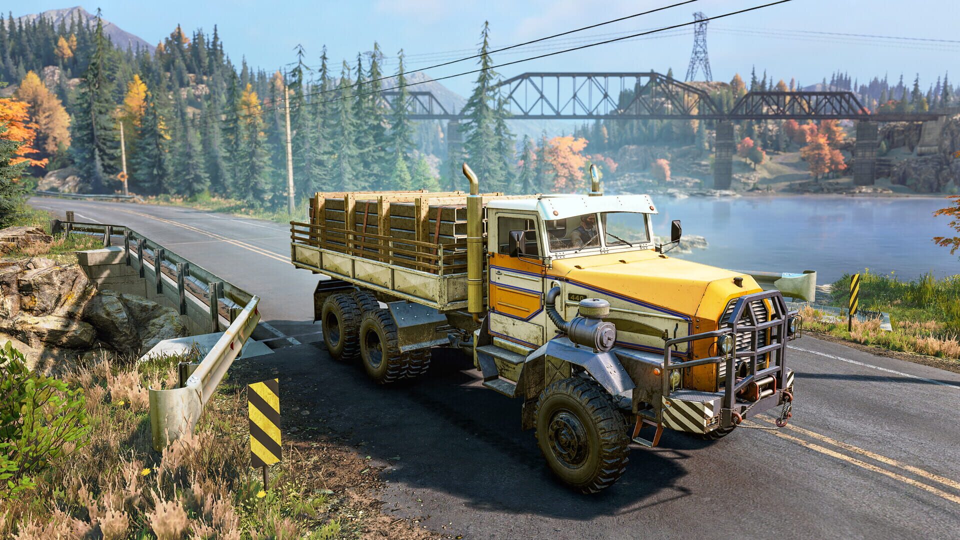 Screenshot for SnowRunner: Season 16 - High Voltage