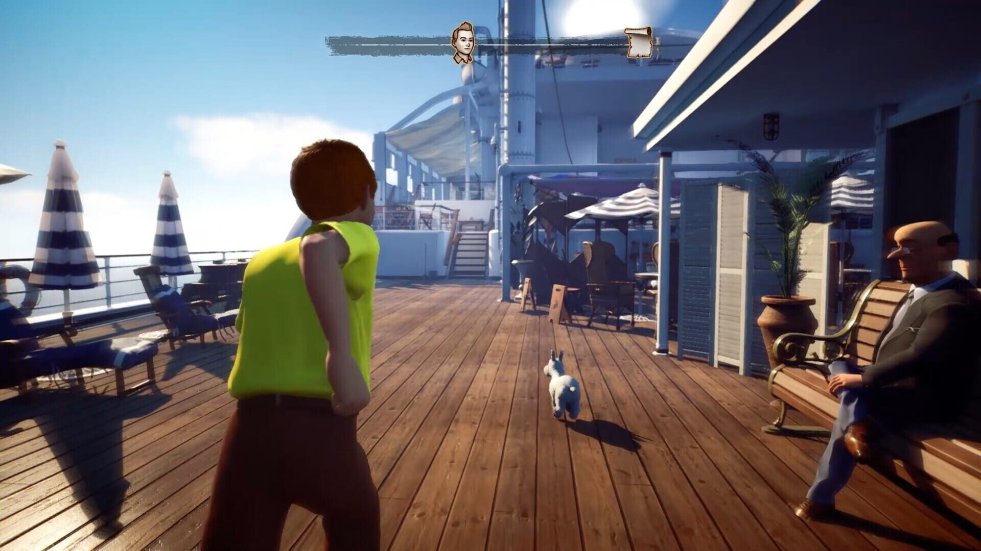 Screenshot for Tintin Reporter: Cigars of the Pharaoh