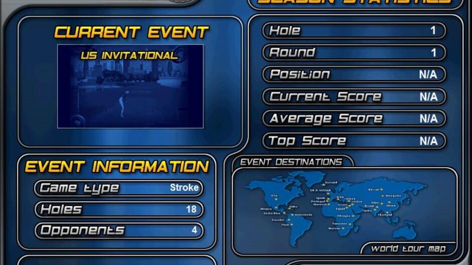 Screenshot for Impossible Golf: Worldwide Fantasy Tour