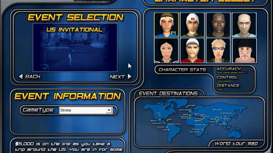 Screenshot for Impossible Golf: Worldwide Fantasy Tour