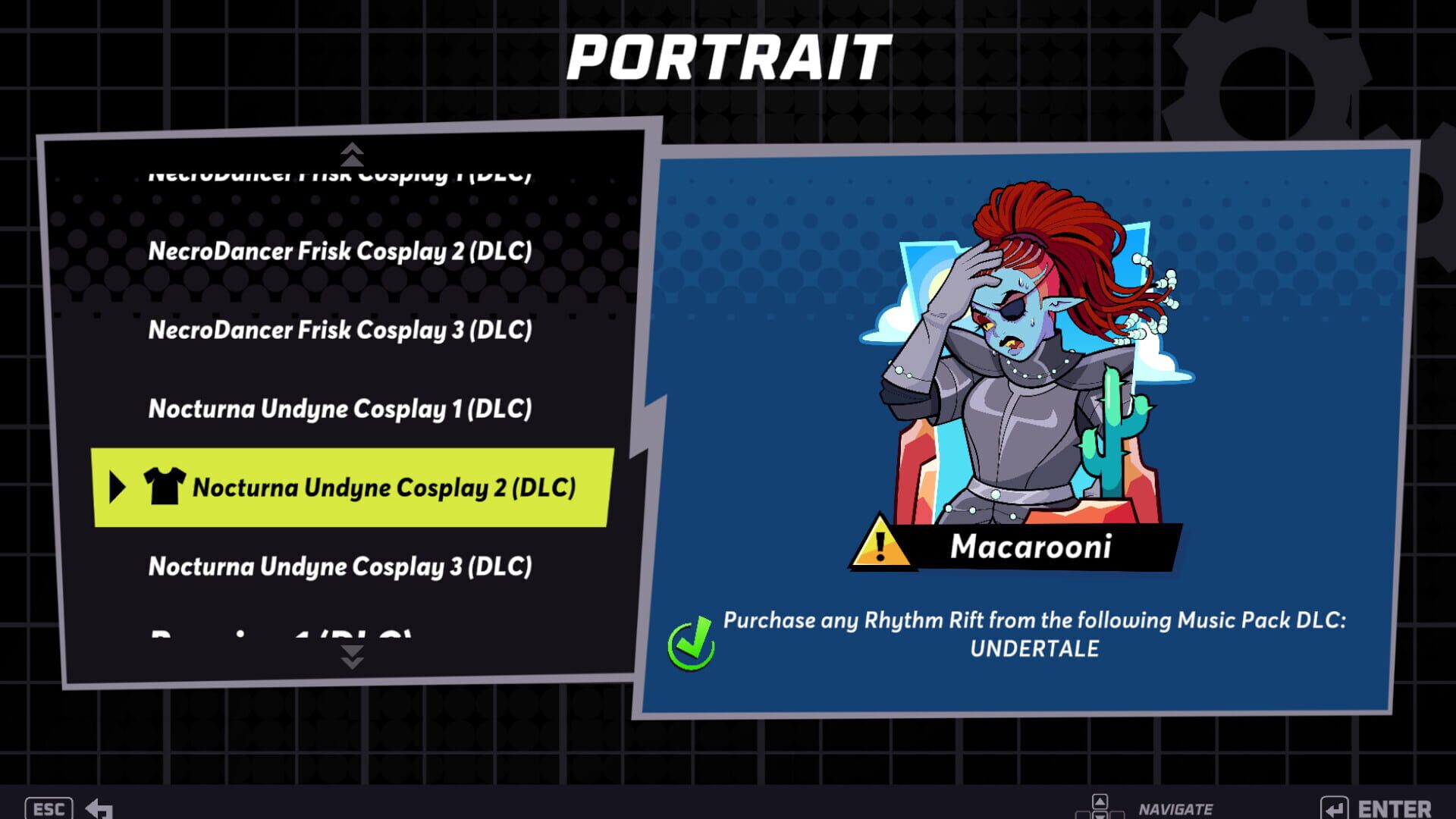 Screenshot for Rift of the NecroDancer: Undertale Music Pack