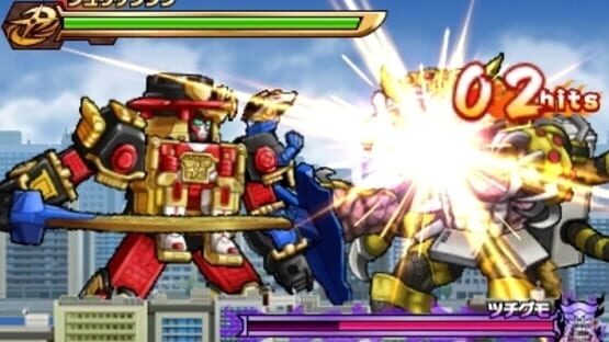 Screenshot for Shuriken Sentai Ninninger: Game de Wasshoi!!