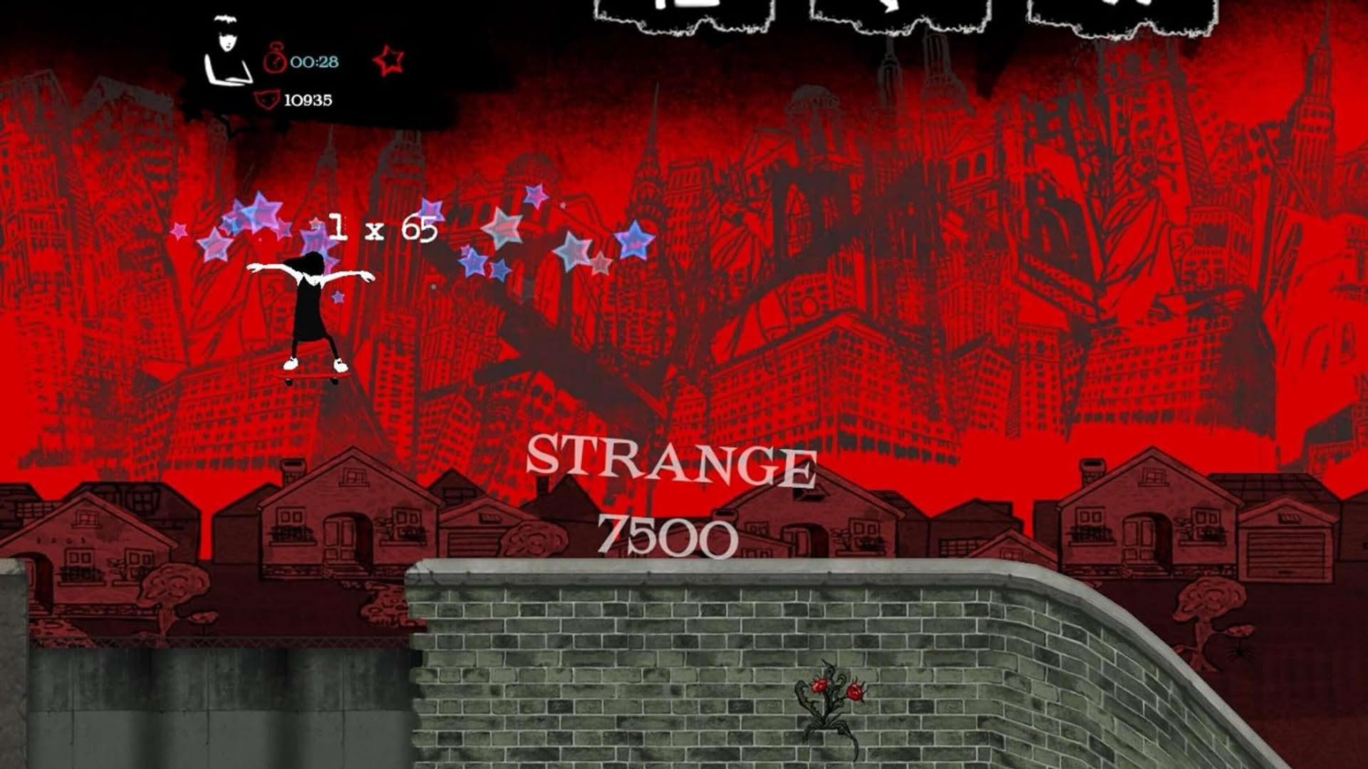 Screenshot for Emily the Strange: Skate Strange