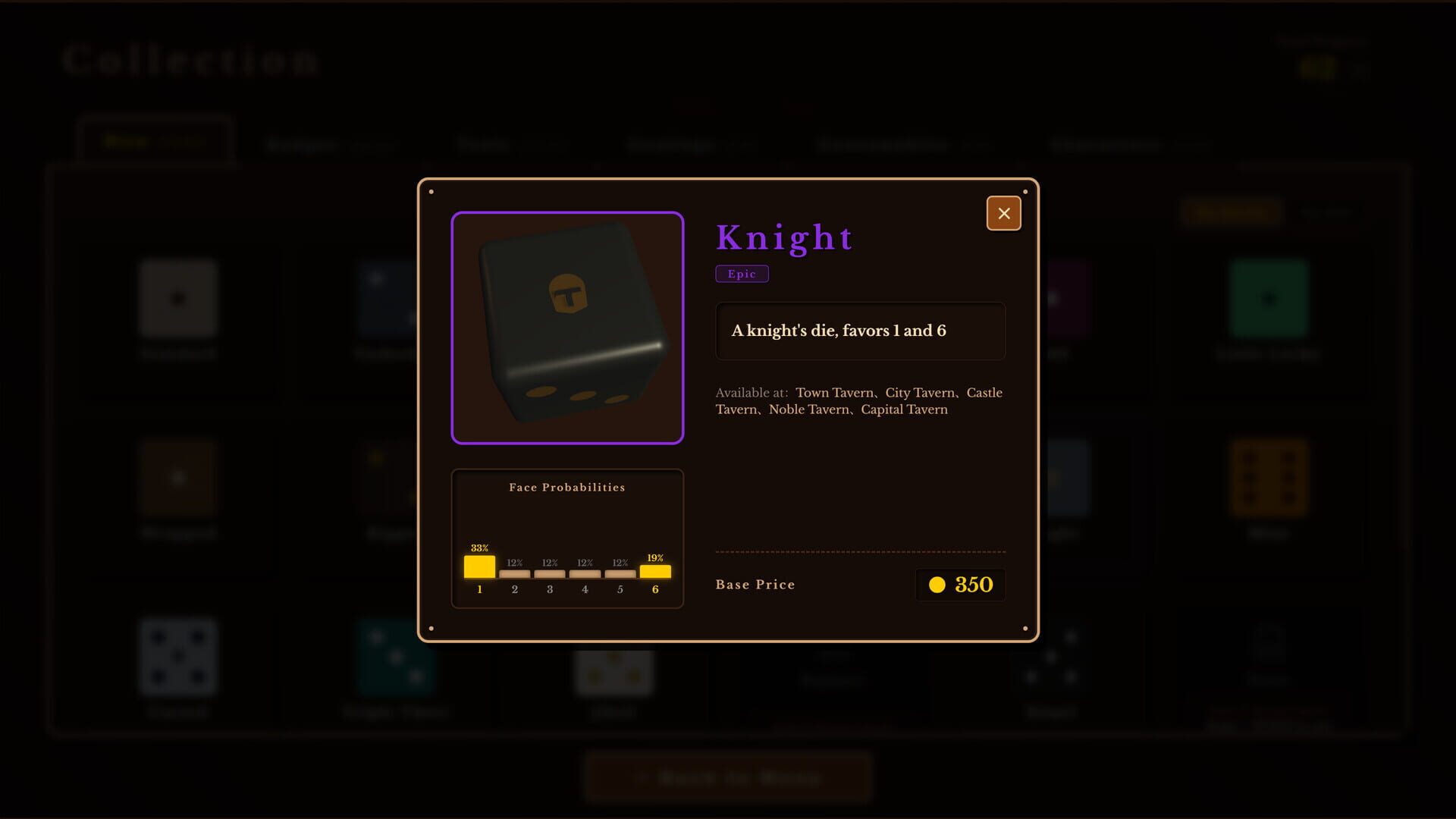 Screenshot for Dice Tavern: Farkle Roguelike