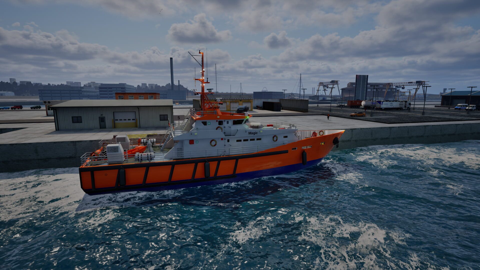 Screenshot for Professional Ship Simulator