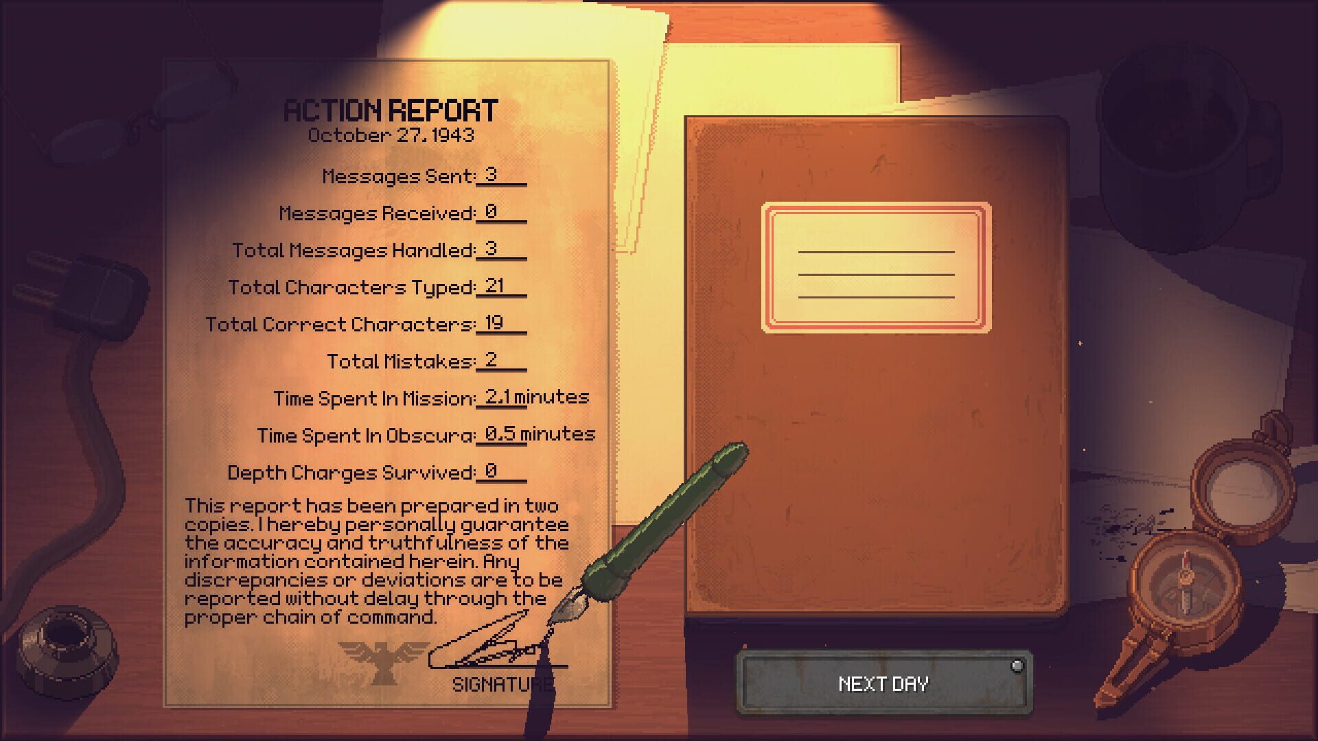 Screenshot for False Echo