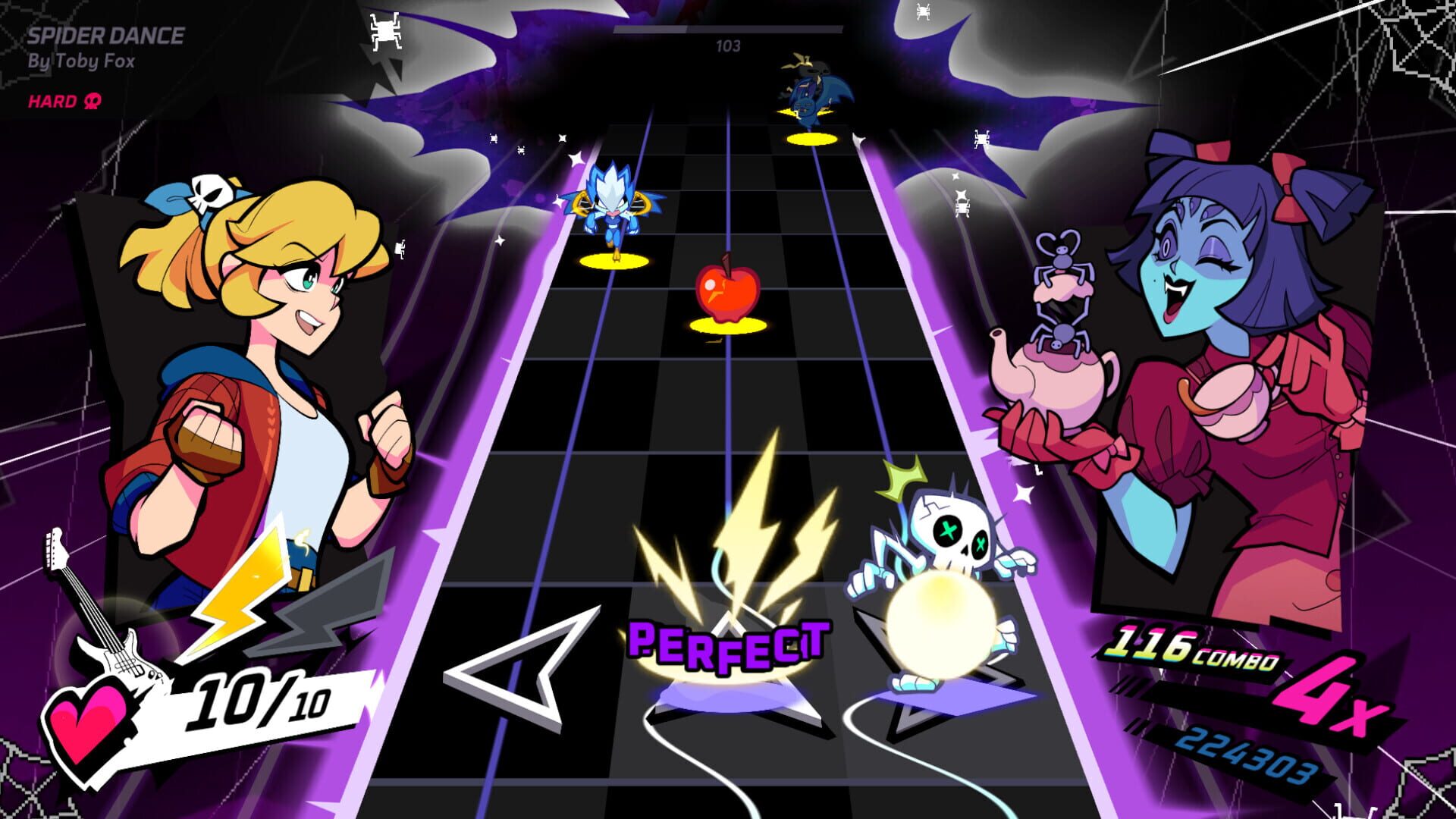 Screenshot for Rift of the Necrodancer: Undertale - "Spider Dance" - Toby Fox