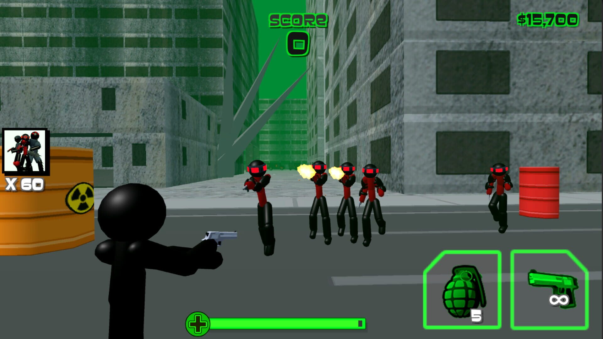 Screenshot for Stickman Zombie Shooting 3D