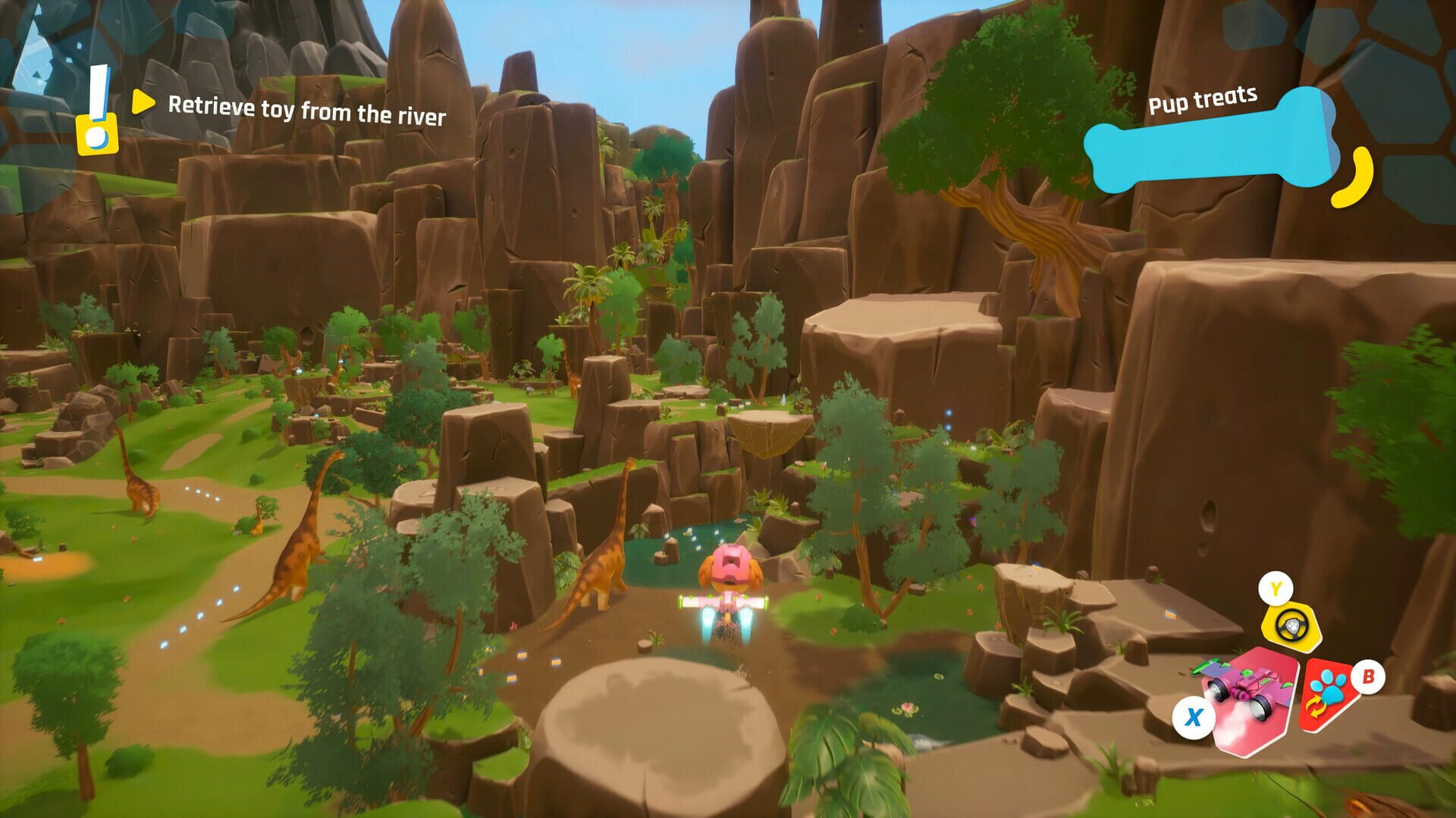 Screenshot for Paw Patrol: Dino World