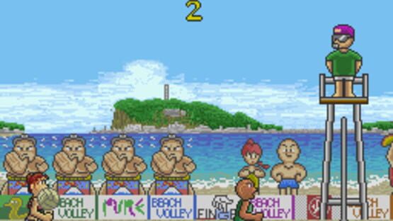 Screenshot for Inazuma Serve Da!! Super Beach Volley