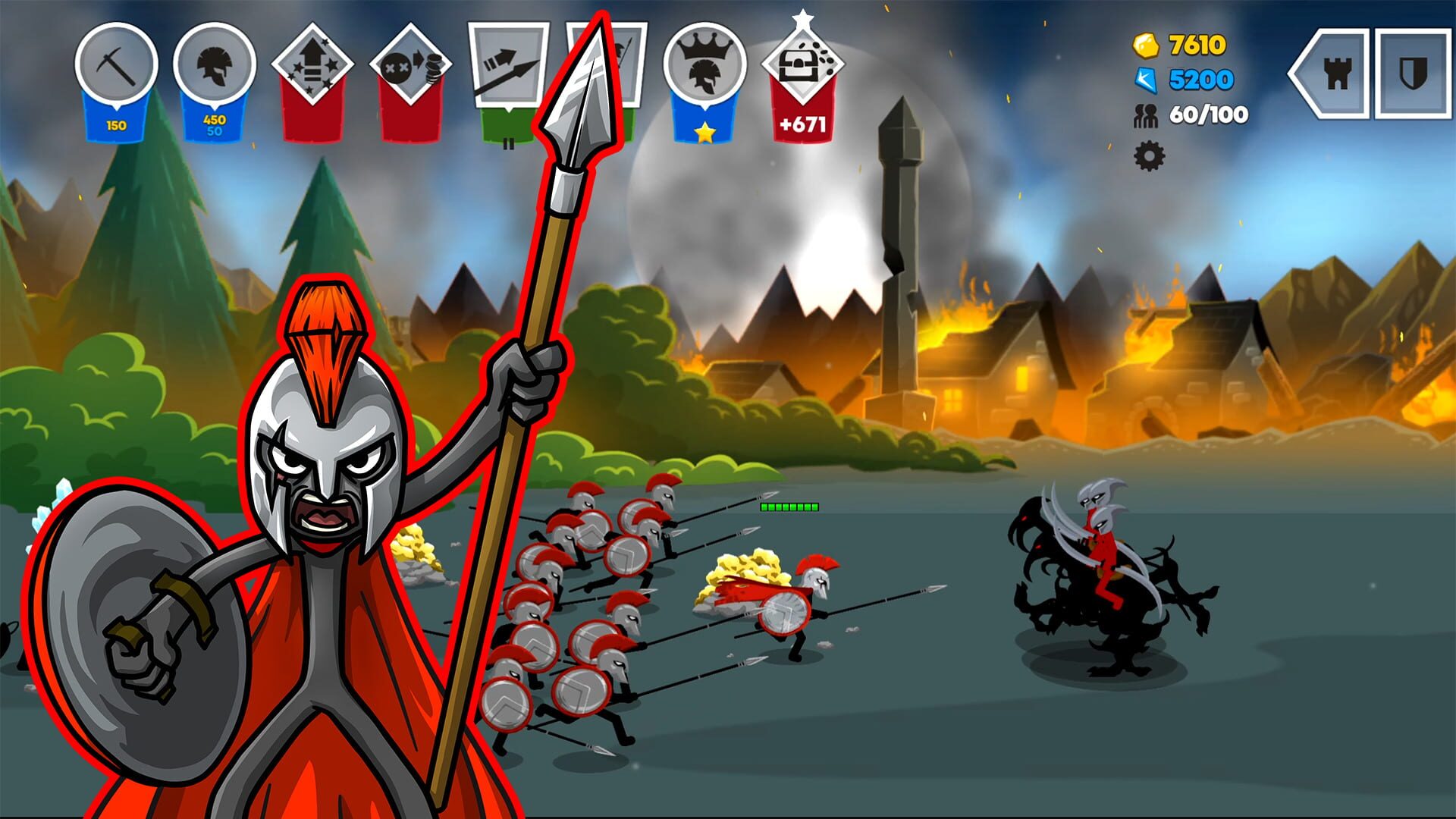 Screenshot for Stick War: Saga