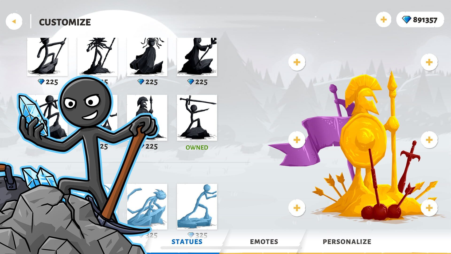 Screenshot for Stick War: Saga