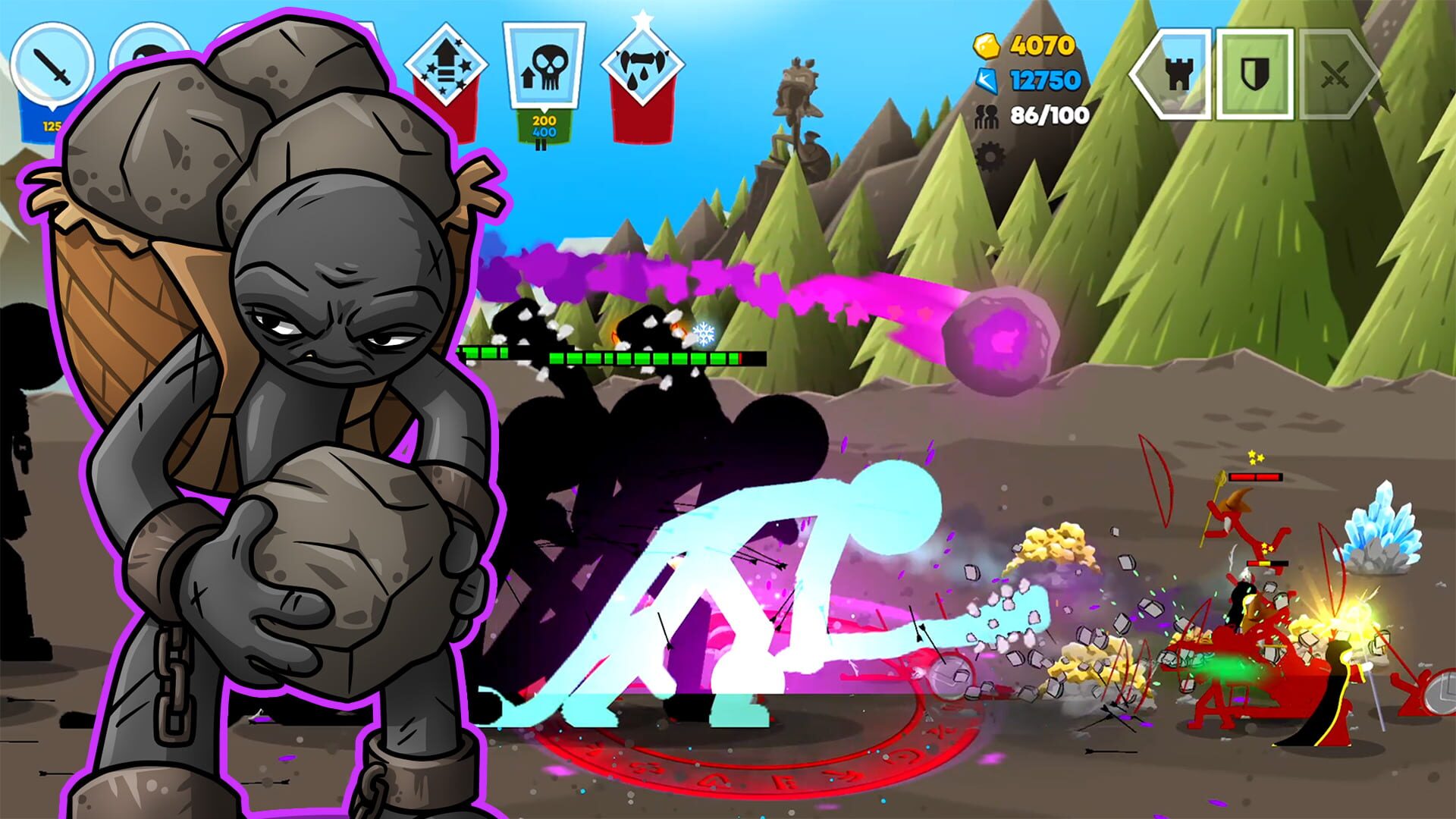 Screenshot for Stick War: Saga