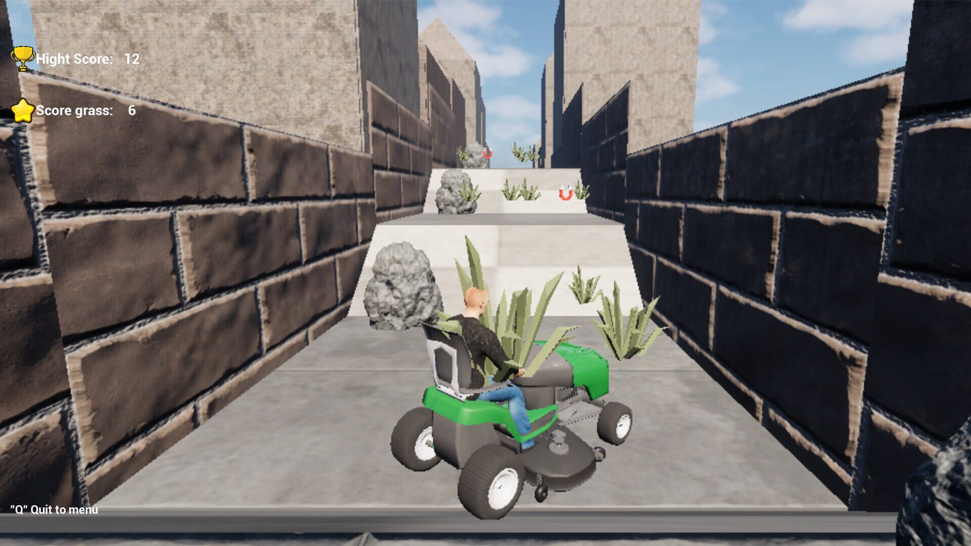 Screenshot for Lawnmower Runner