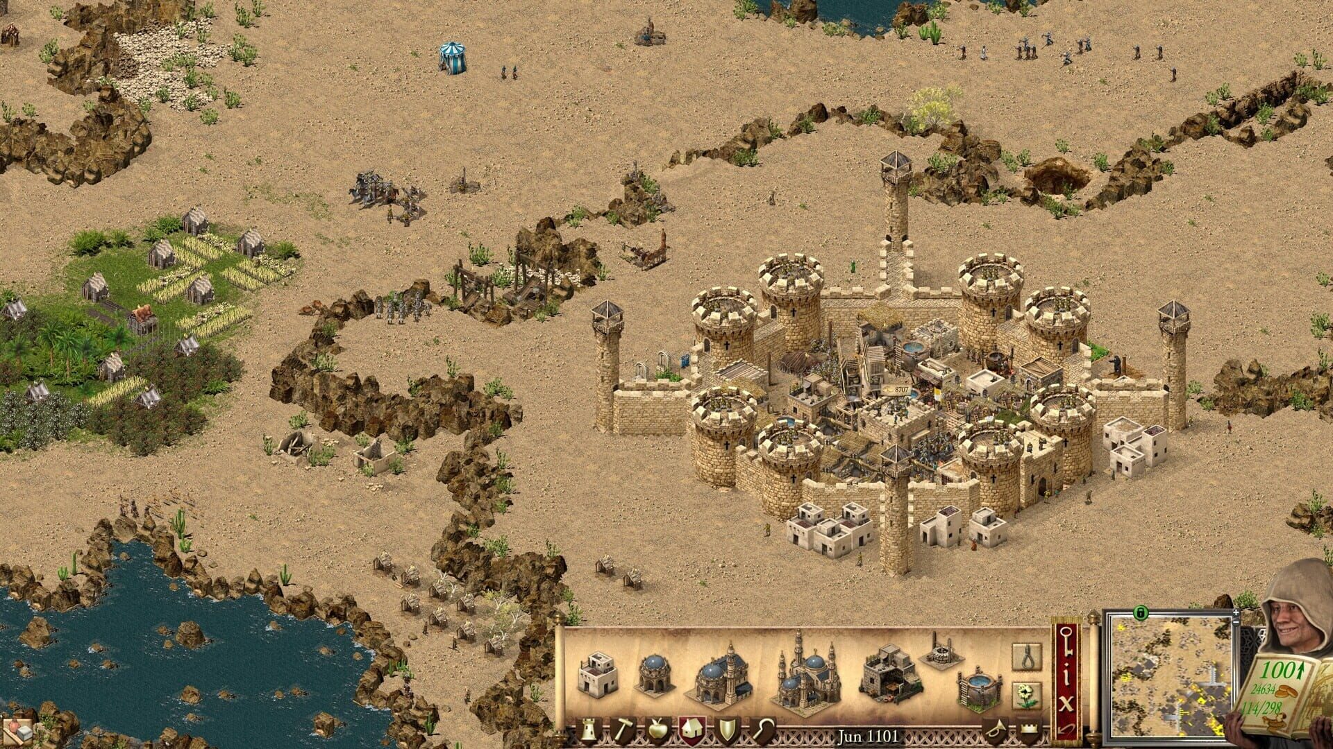 Screenshot for Stronghold Crusader: Definitive Edition - Baldwin & Bullseye
