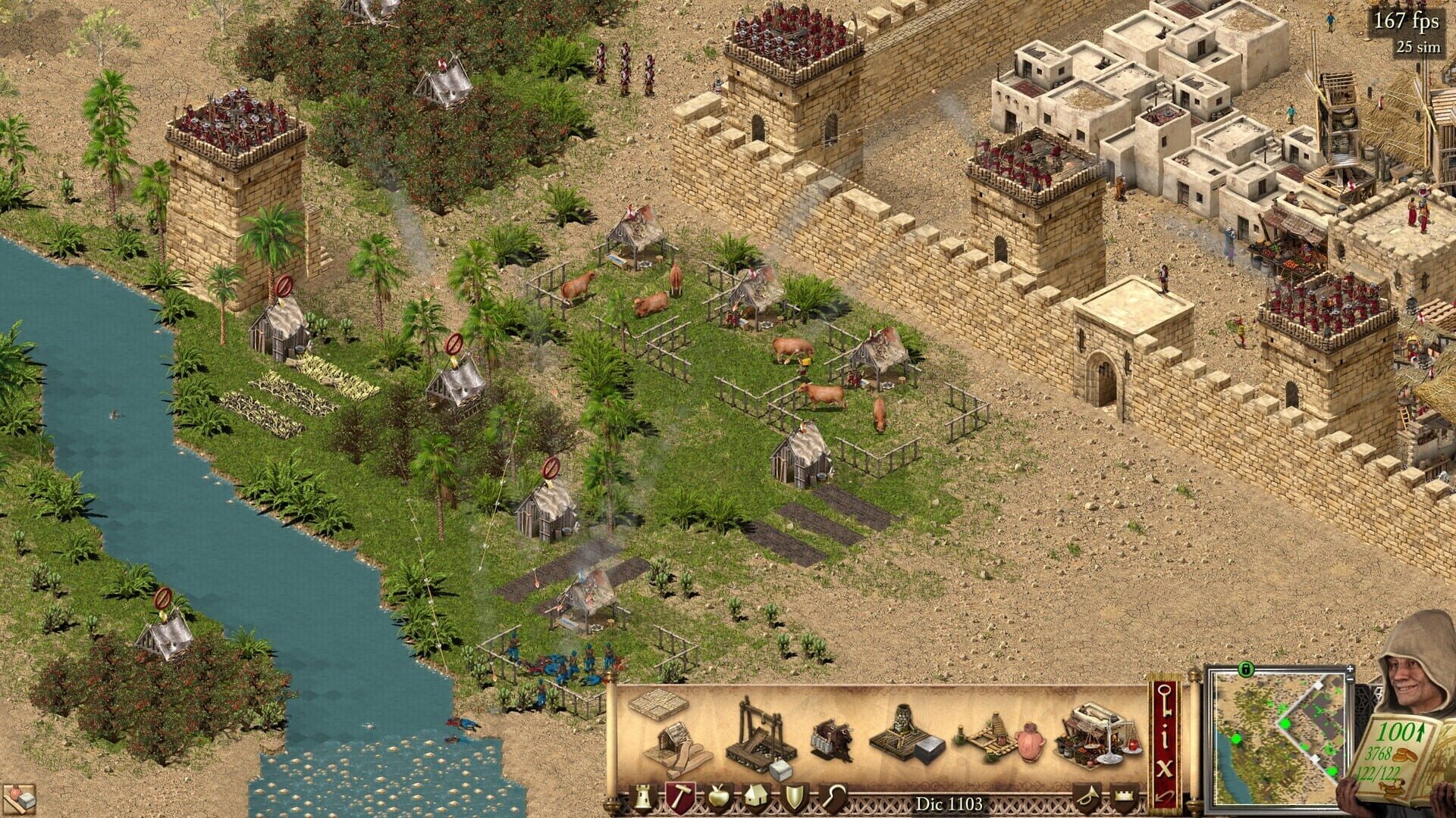 Screenshot for Stronghold Crusader: Definitive Edition - Baldwin & Bullseye