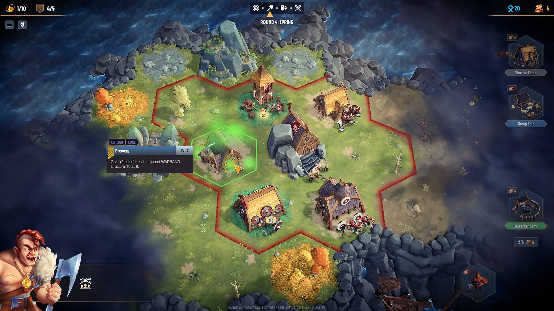 Screenshot for Northgard Battlegrounds