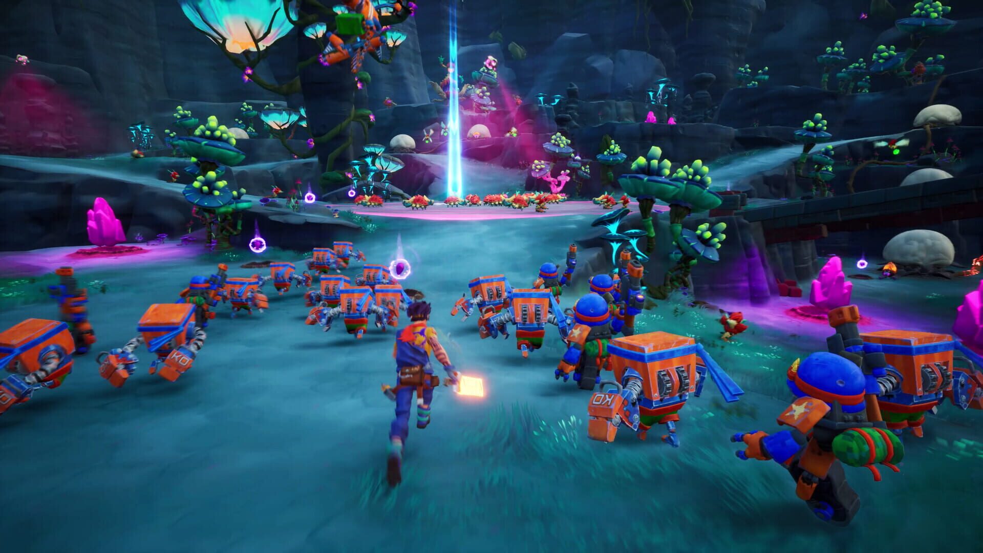 Screenshot for Chip 'n Clawz vs. The Brainioids: Going Underground