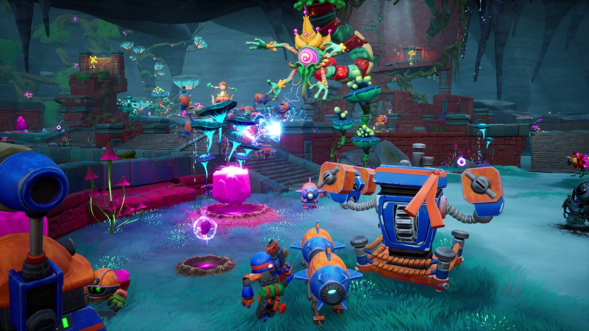 Screenshot for Chip 'n Clawz vs. The Brainioids: Going Underground
