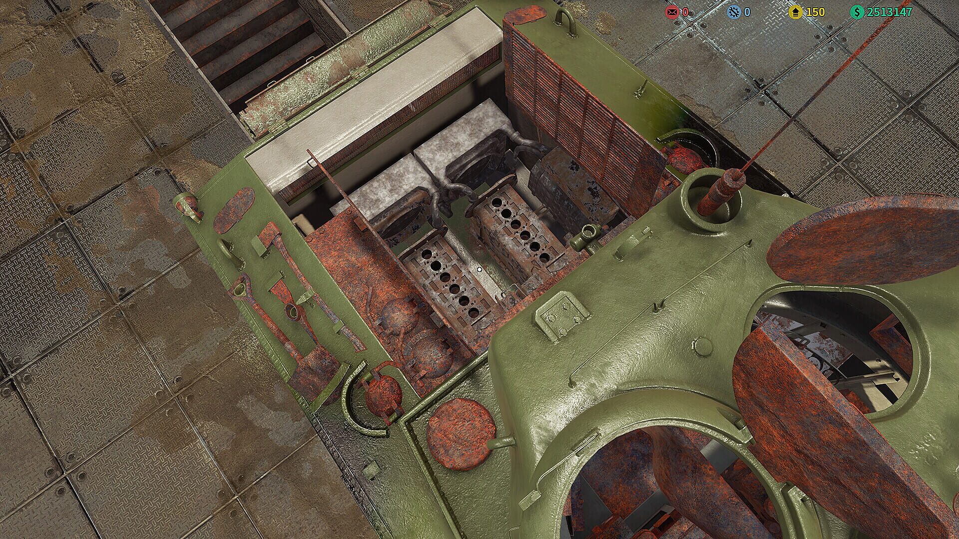 Screenshot for Tank Mechanic Simulator: Shermans DLC