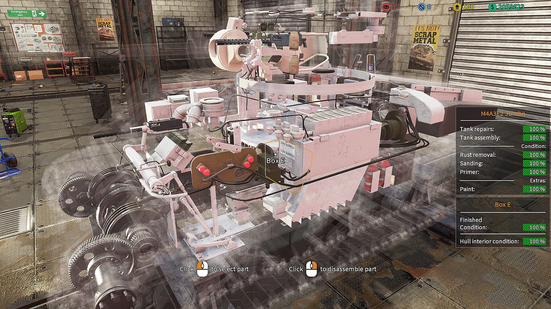Screenshot for Tank Mechanic Simulator: Shermans DLC