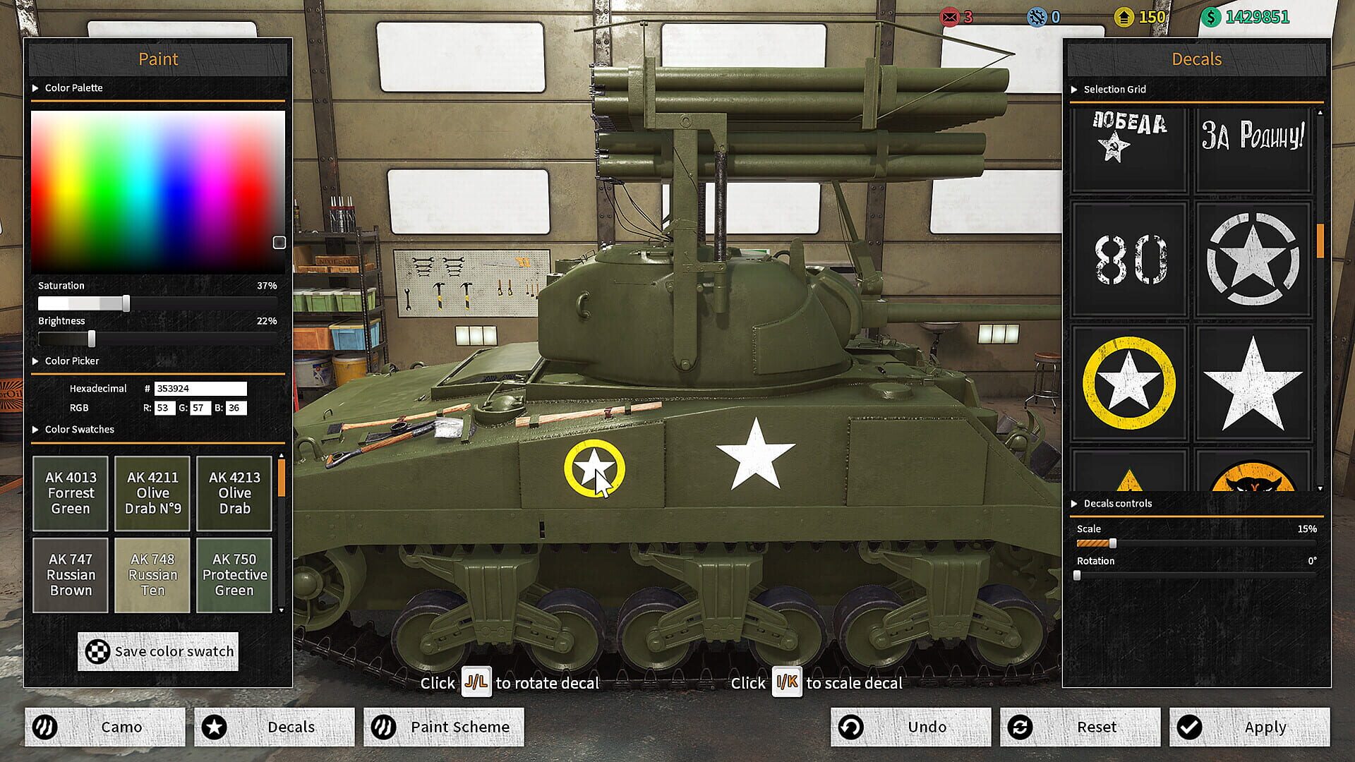 Screenshot for Tank Mechanic Simulator: Shermans DLC
