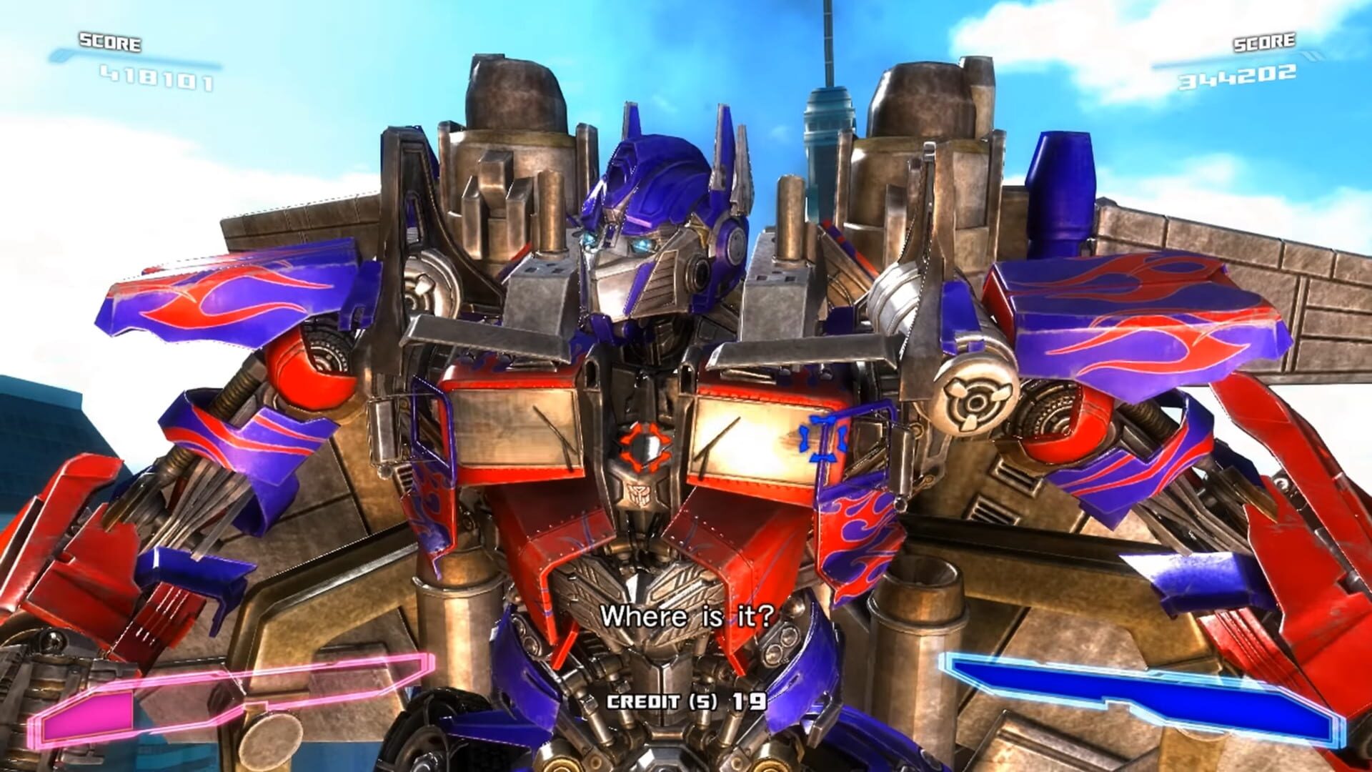 Screenshot for Transformers: Human Alliance