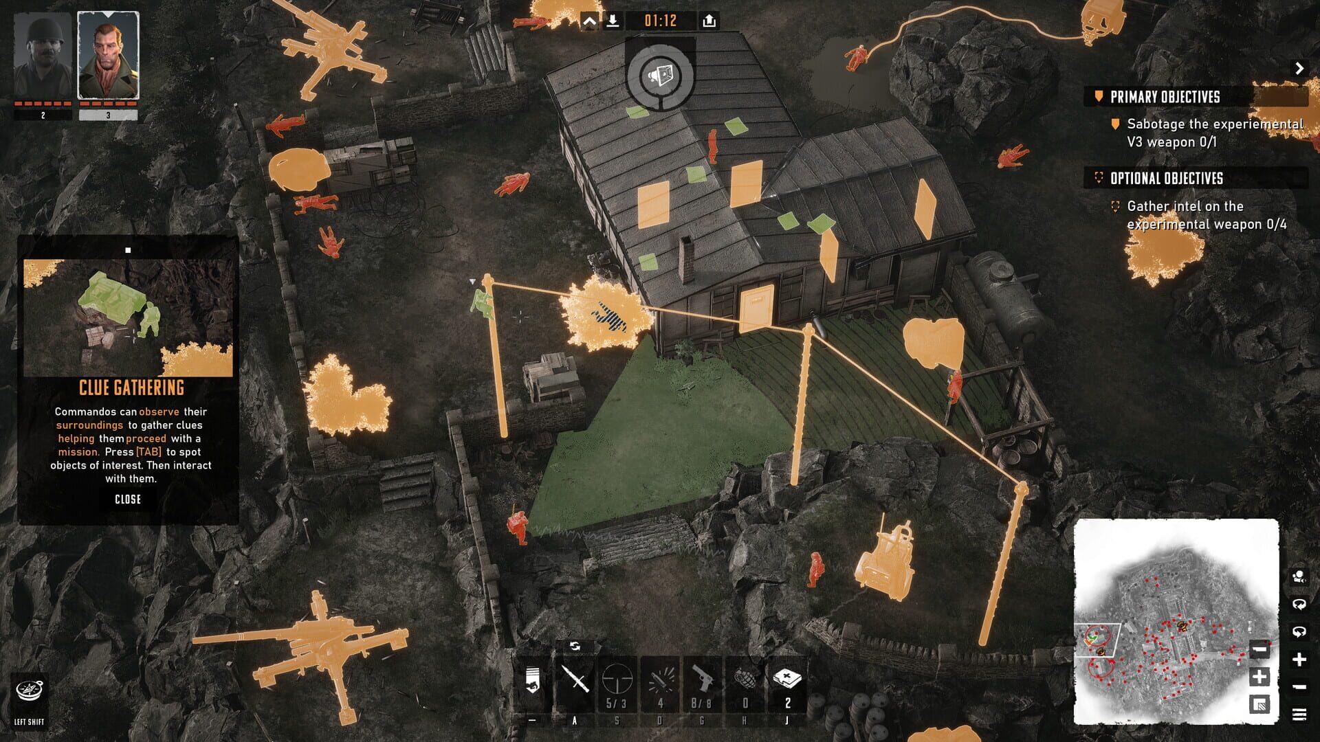 Screenshot for Commandos: Origins - No Man Left Behind