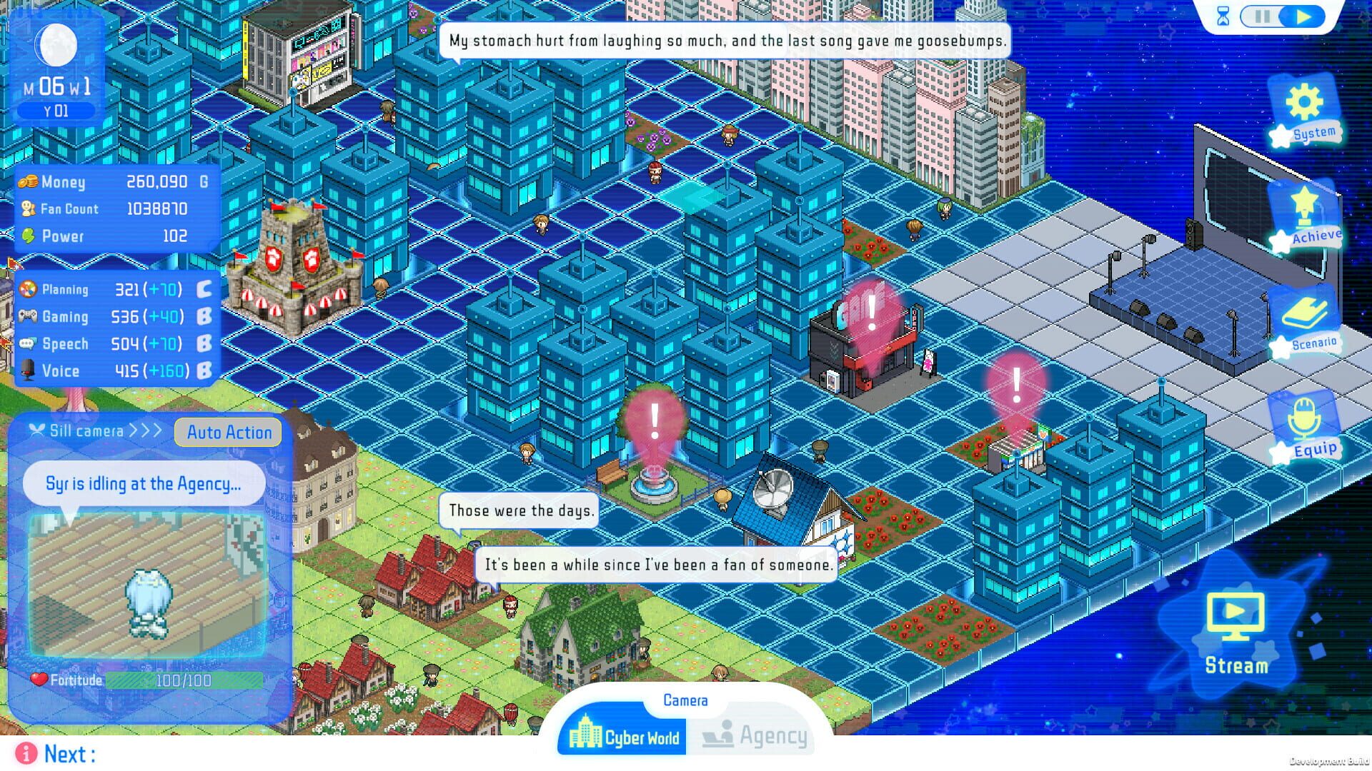 Screenshot for Syr and the Stars' Revival
