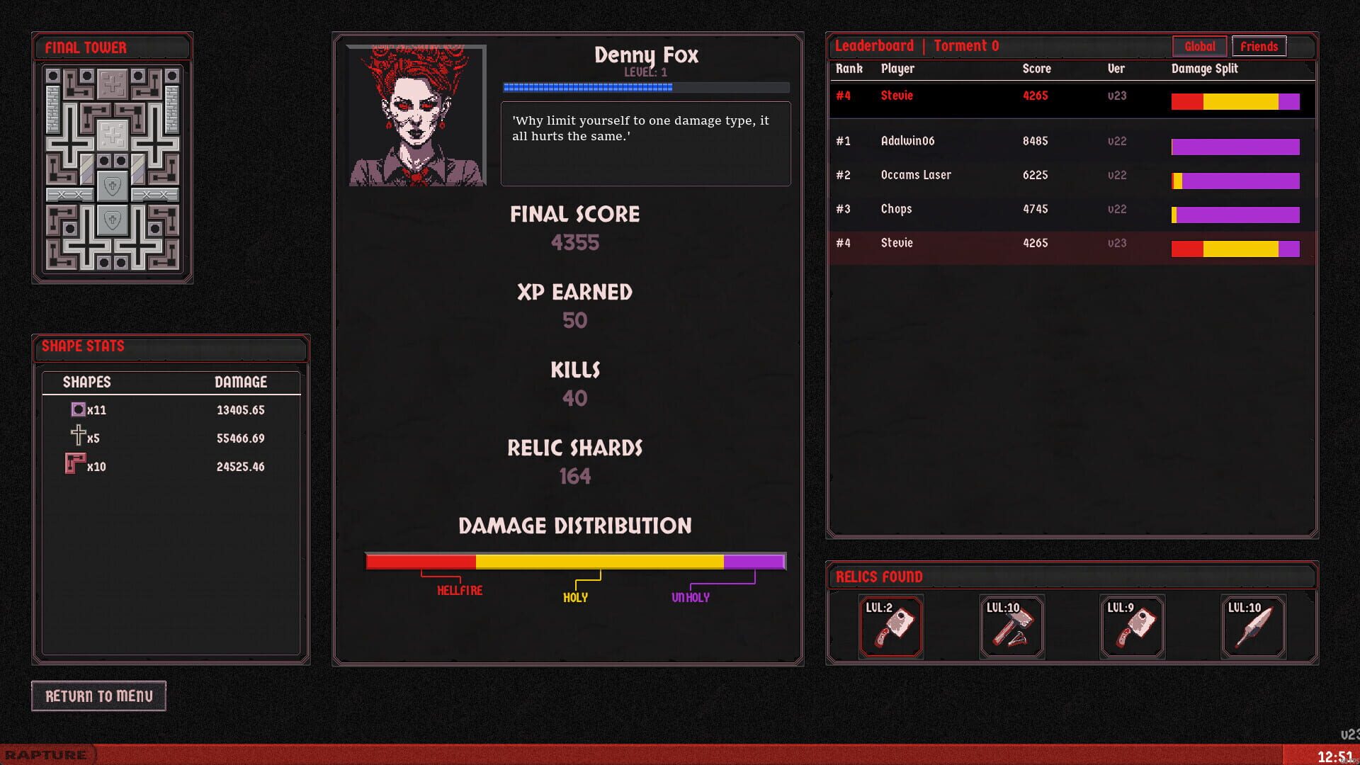 Screenshot for Heretic's Rapture