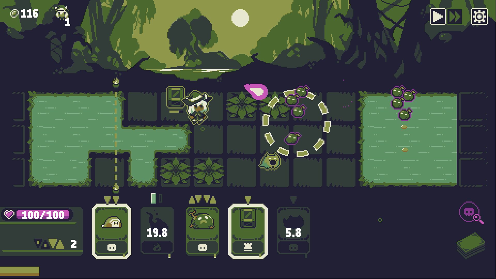 Screenshot for Nightcap Witch