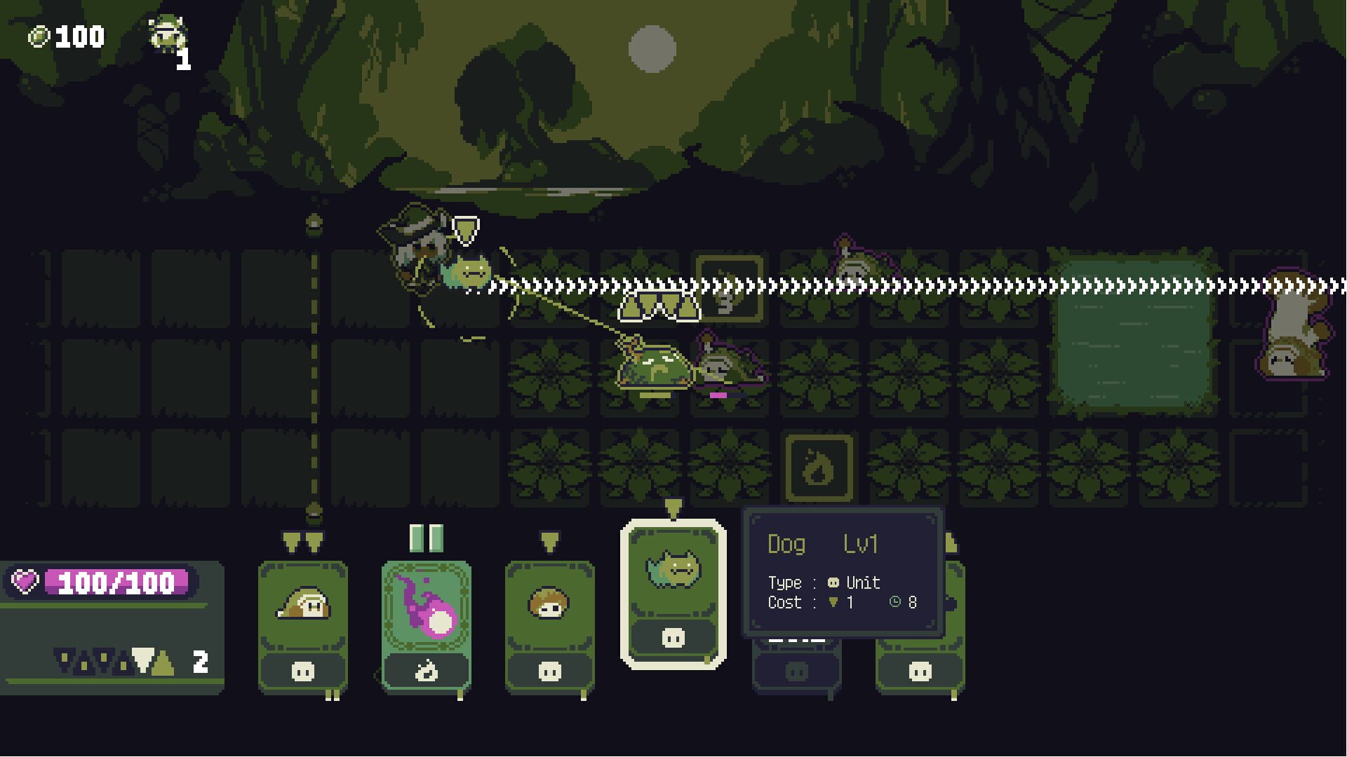Screenshot for Nightcap Witch