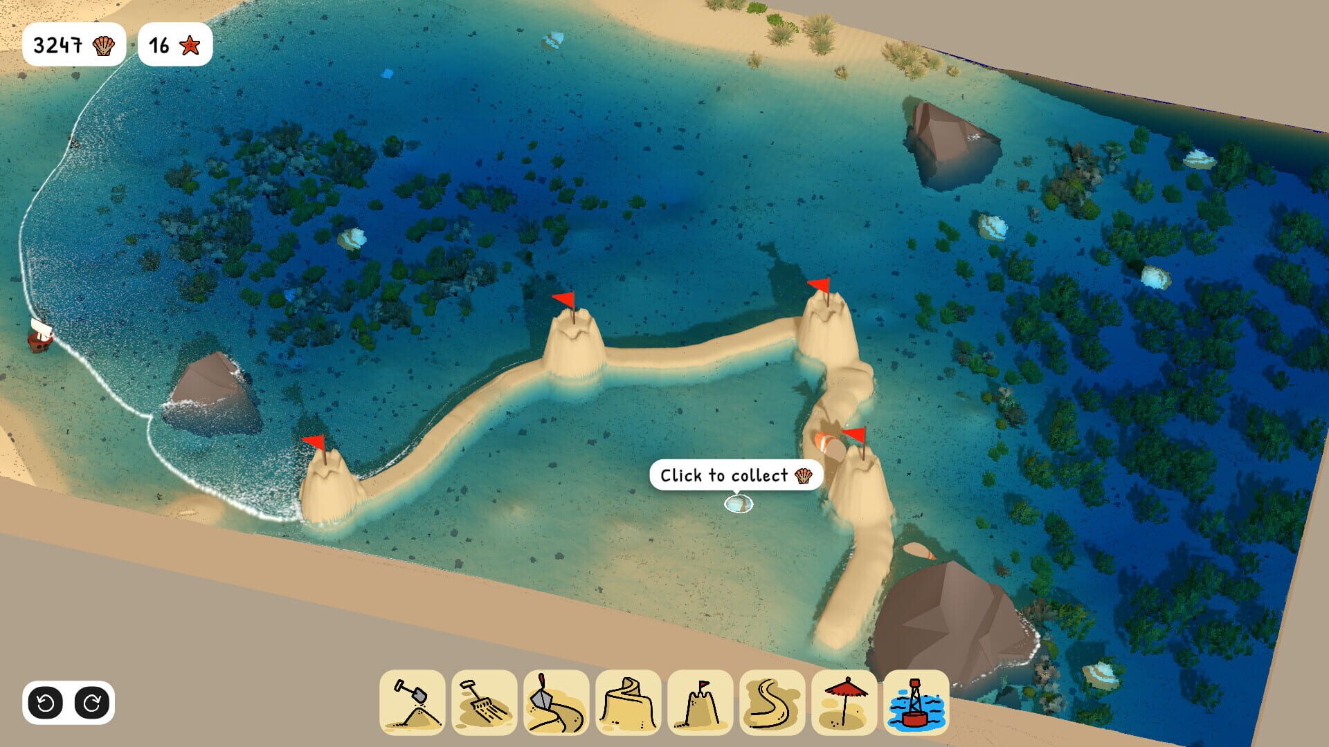 Screenshot for Sandcastle