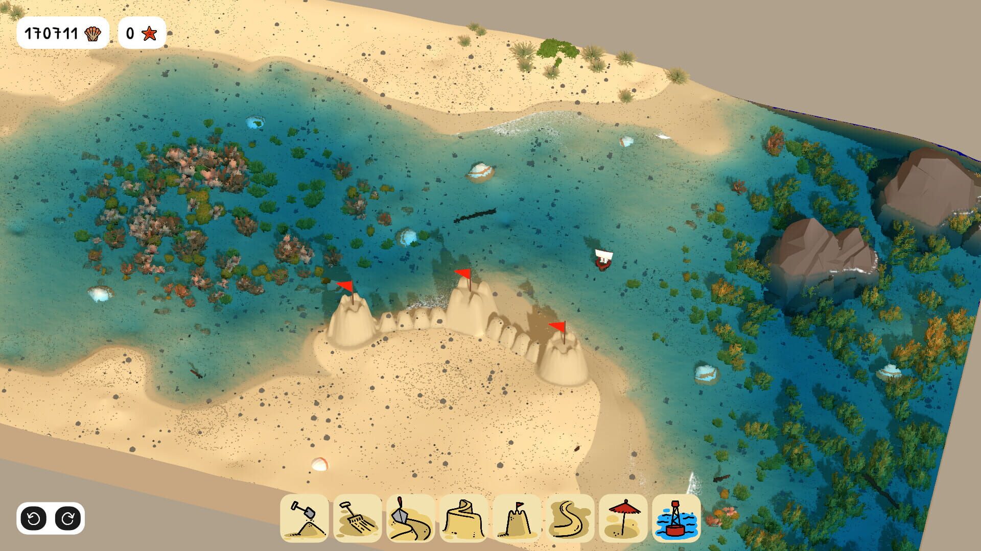 Screenshot for Sandcastle