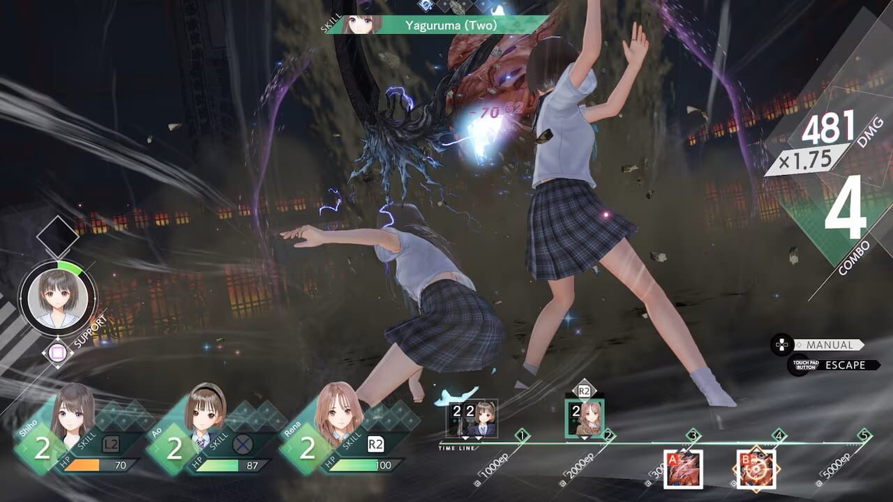 Screenshot for Blue Reflection: Second Light