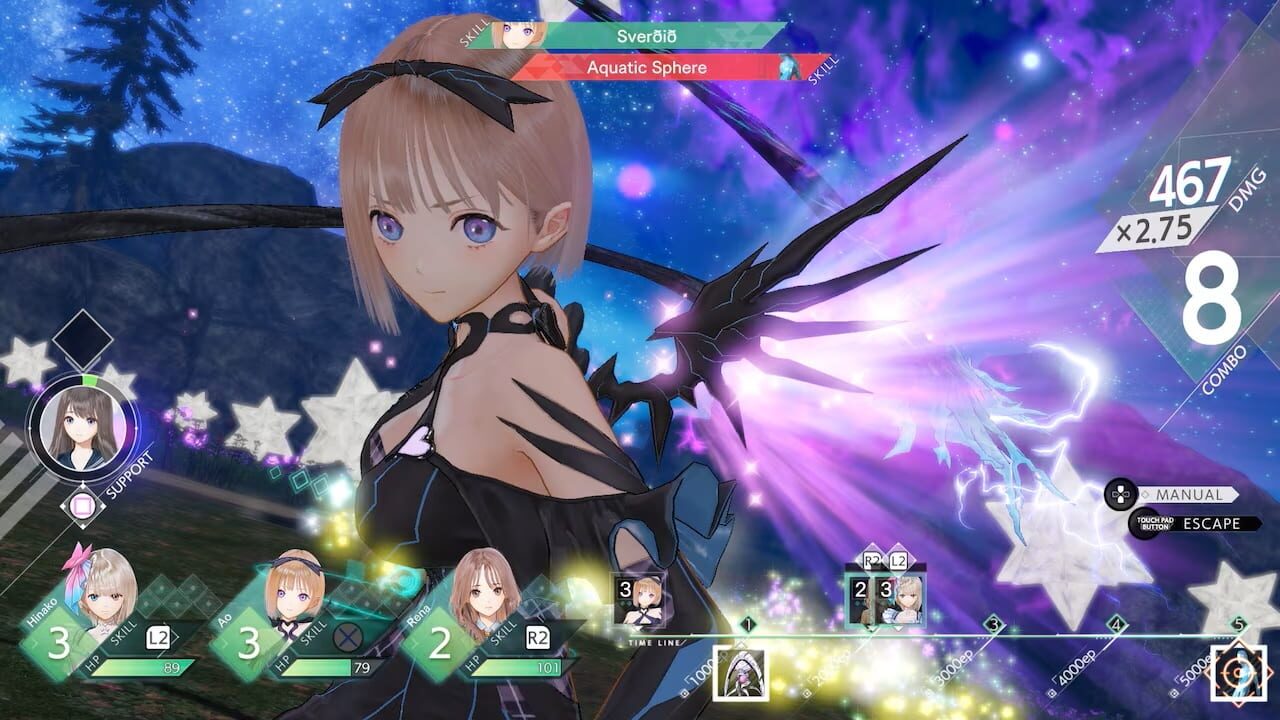 Screenshot for Blue Reflection: Second Light