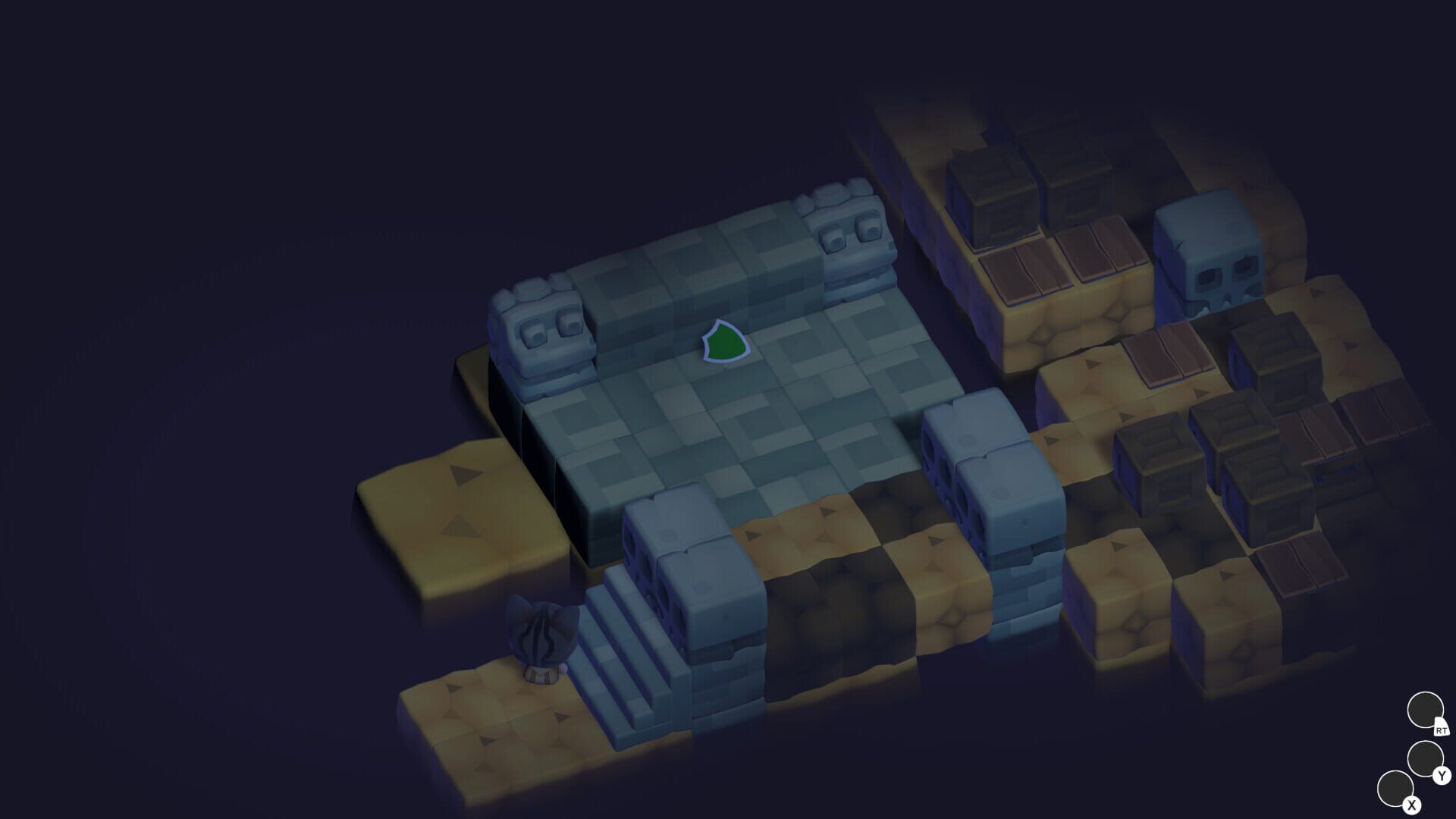 Screenshot for Sokocat: Castaway