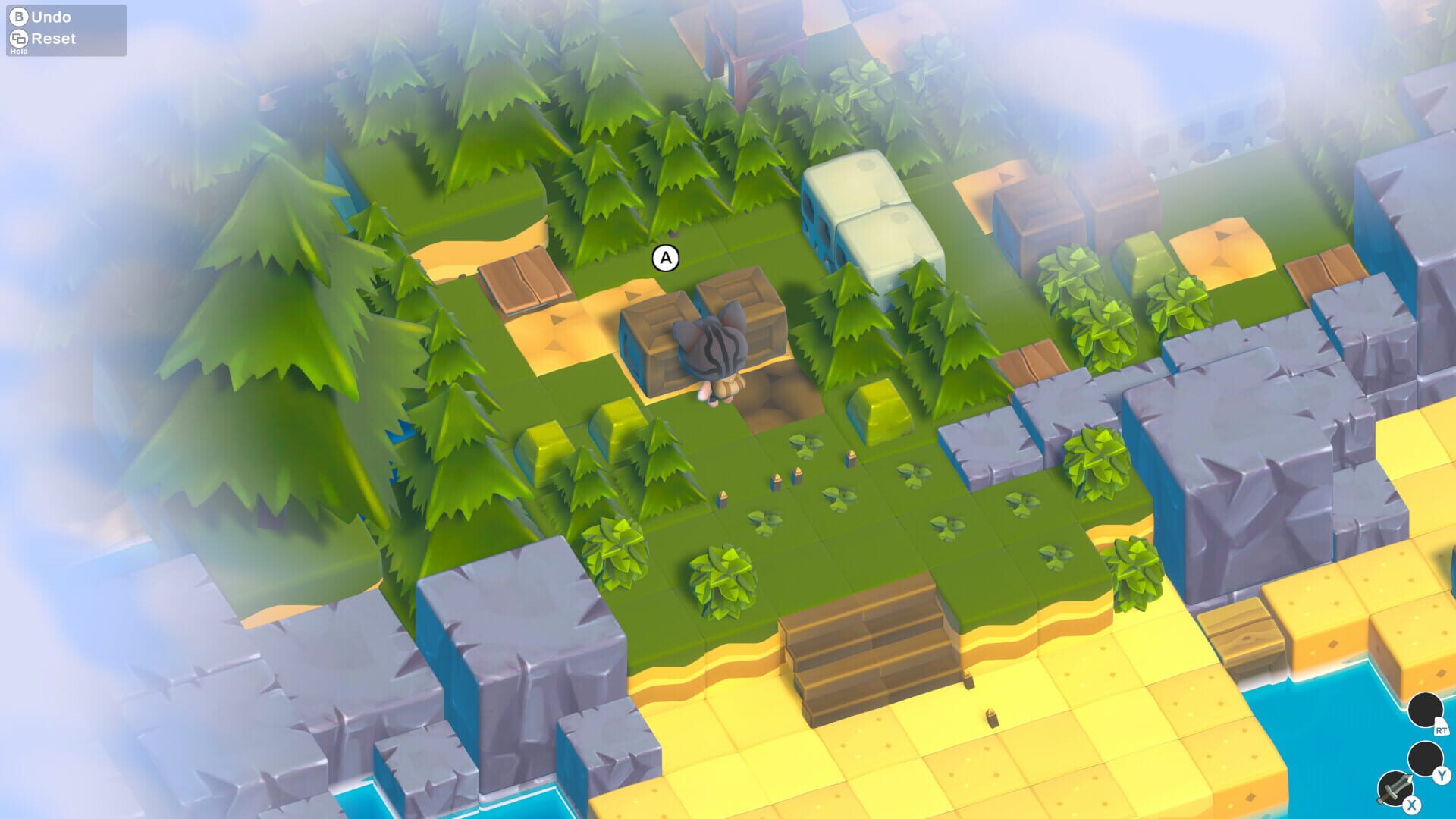 Screenshot for Sokocat: Castaway