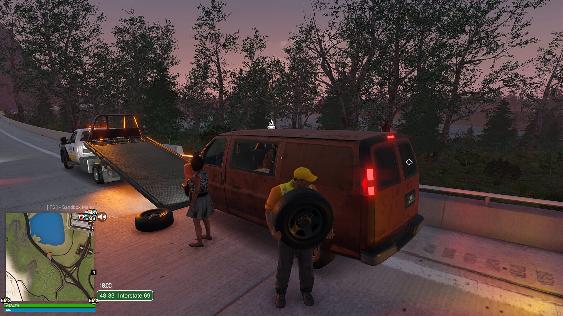 Screenshot for Flashing Lights: Department of Transportation