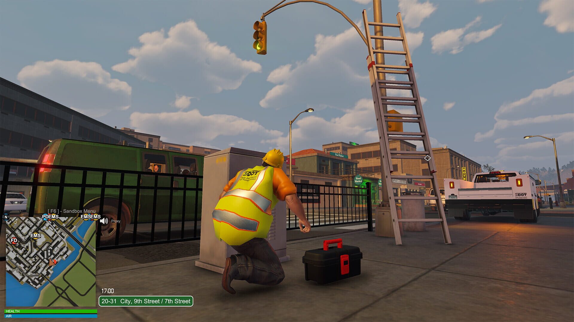 Screenshot for Flashing Lights: Department of Transportation