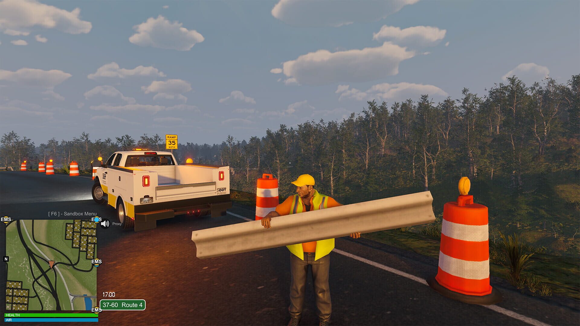 Screenshot for Flashing Lights: Department of Transportation
