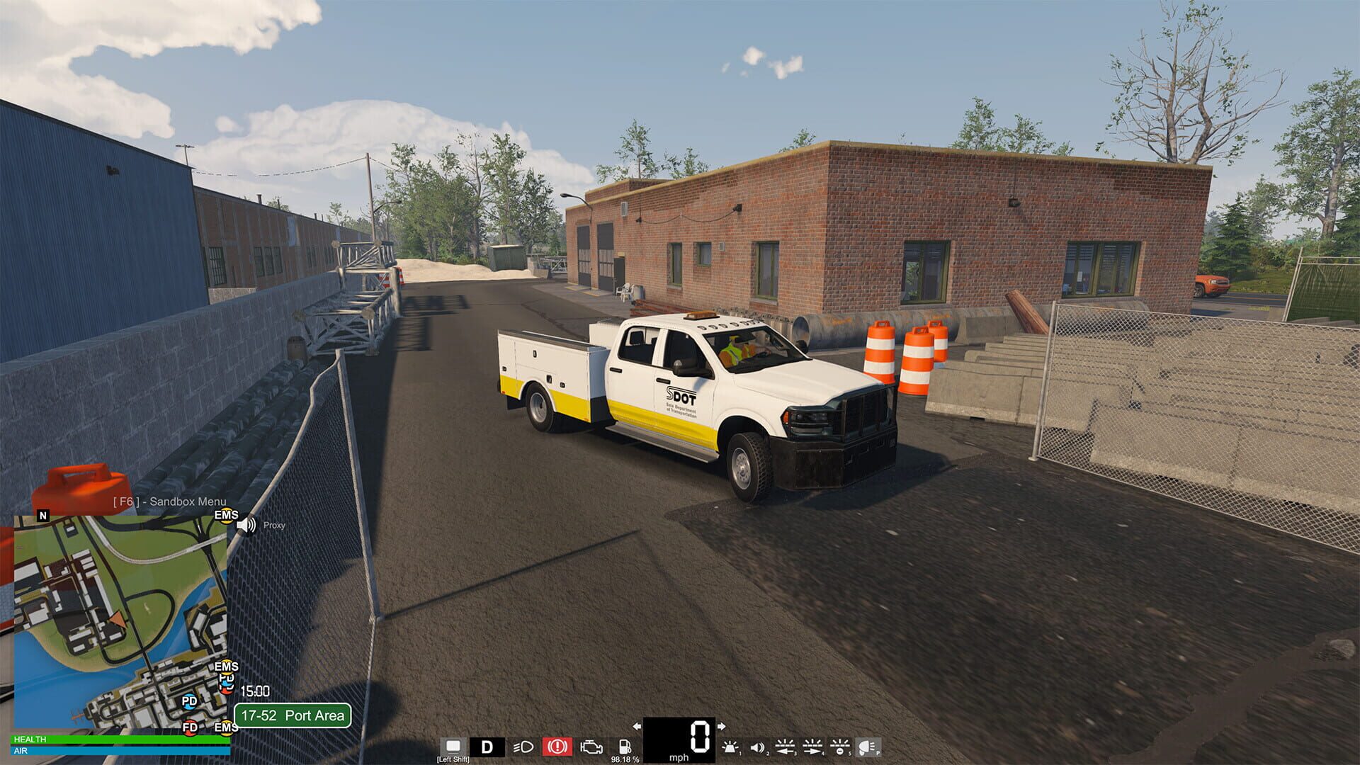 Screenshot for Flashing Lights: Department of Transportation