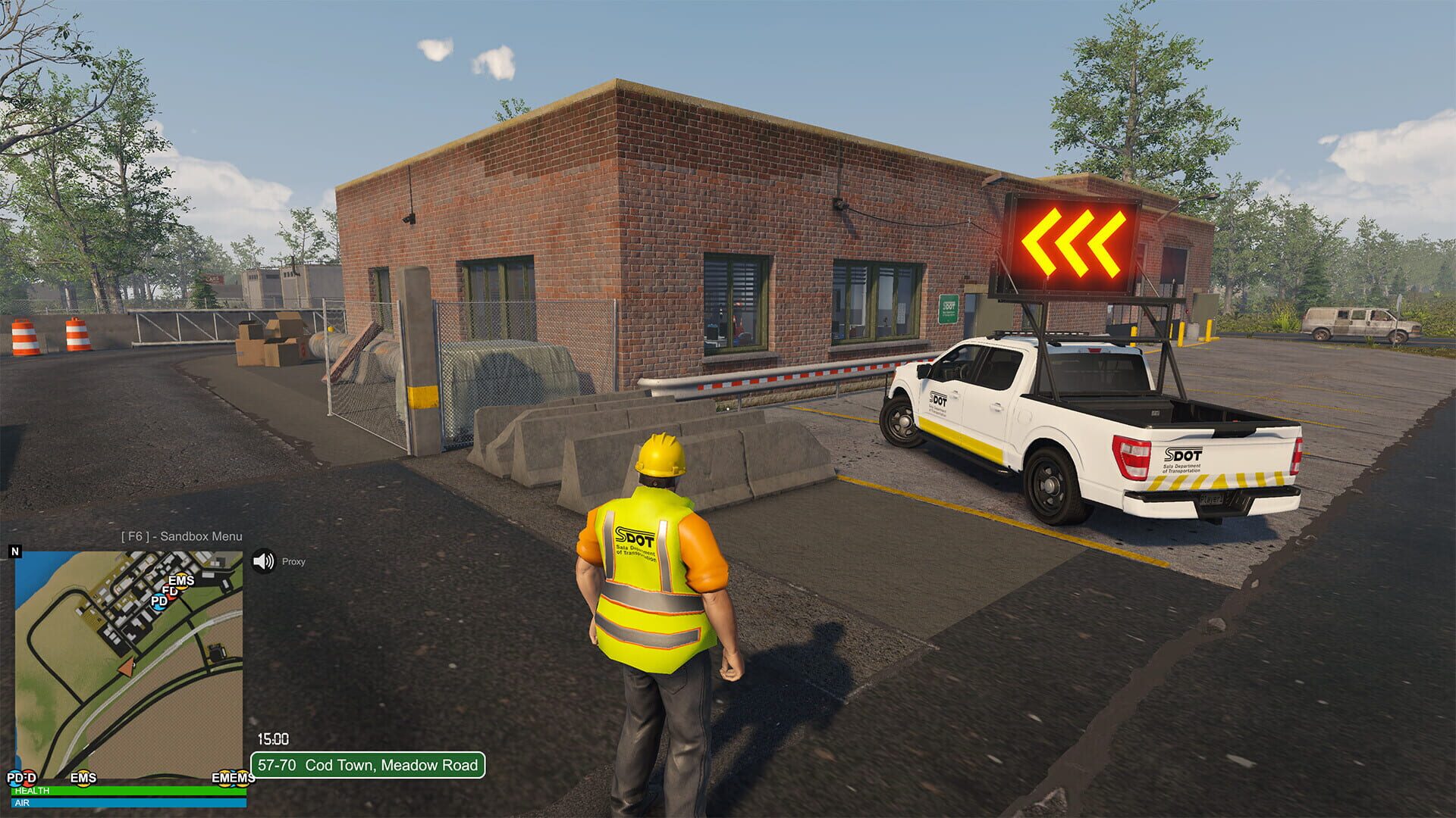 Screenshot for Flashing Lights: Department of Transportation