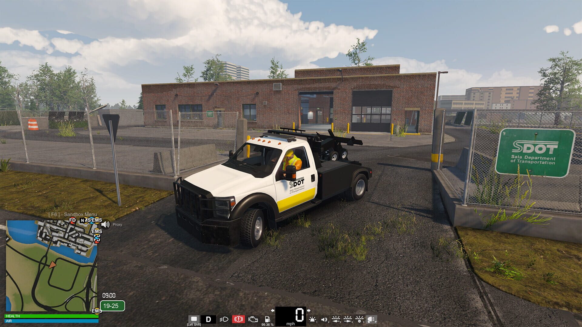 Screenshot for Flashing Lights: Department of Transportation