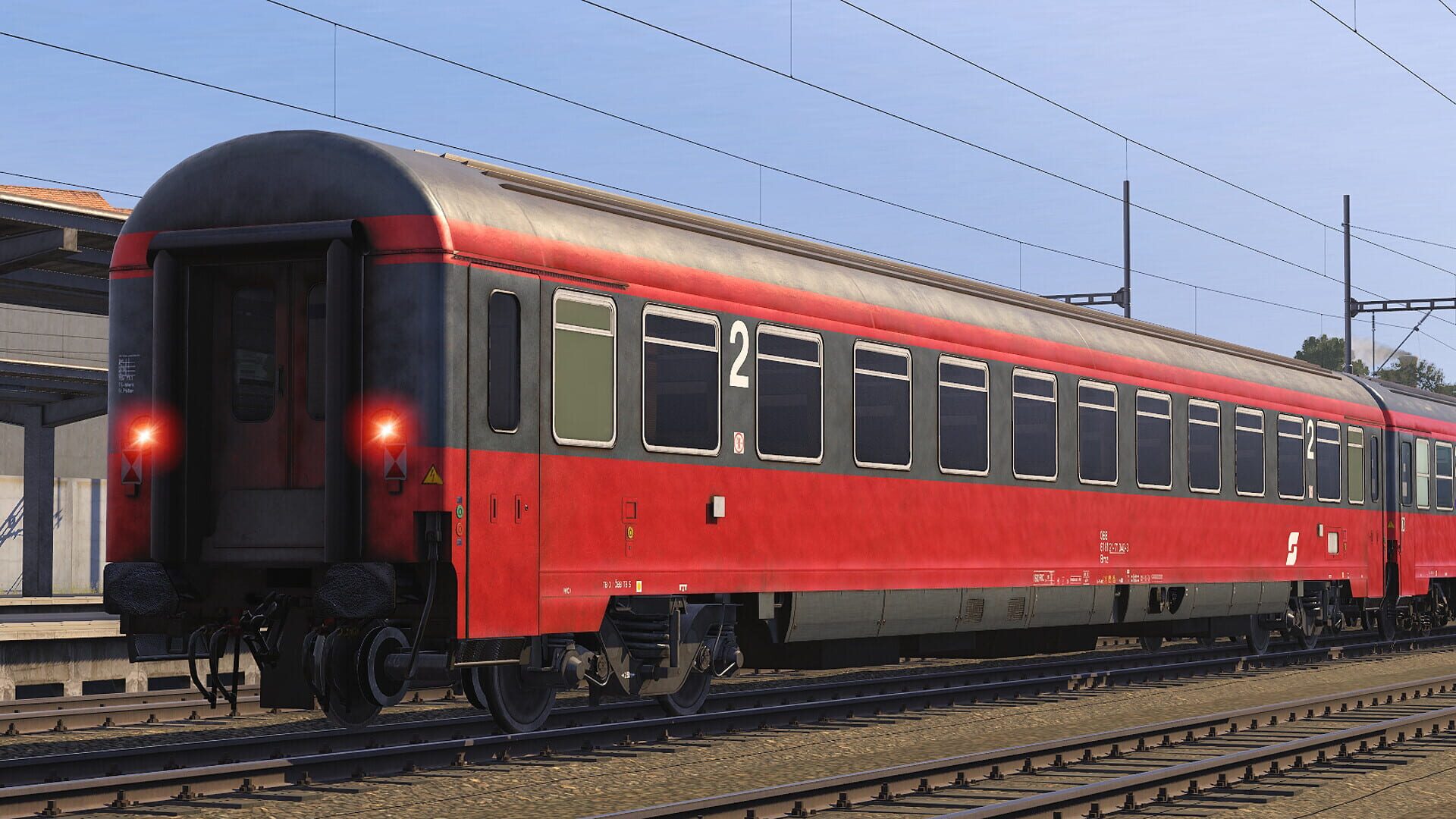 Screenshot for Trainz Plus DLC: OBB Eurofima Second Class Pack