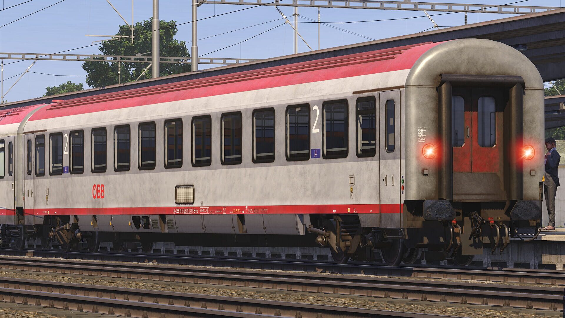 Screenshot for Trainz Plus DLC: OBB Eurofima Second Class Pack