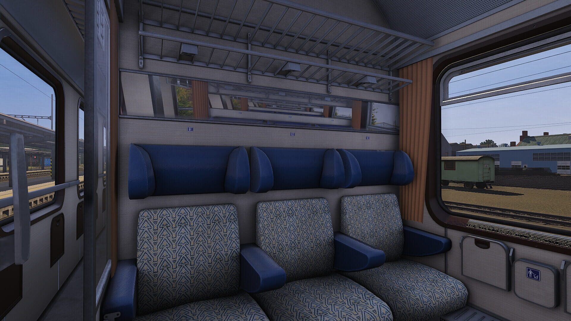 Screenshot for Trainz Plus DLC: OBB Eurofima Second Class Pack