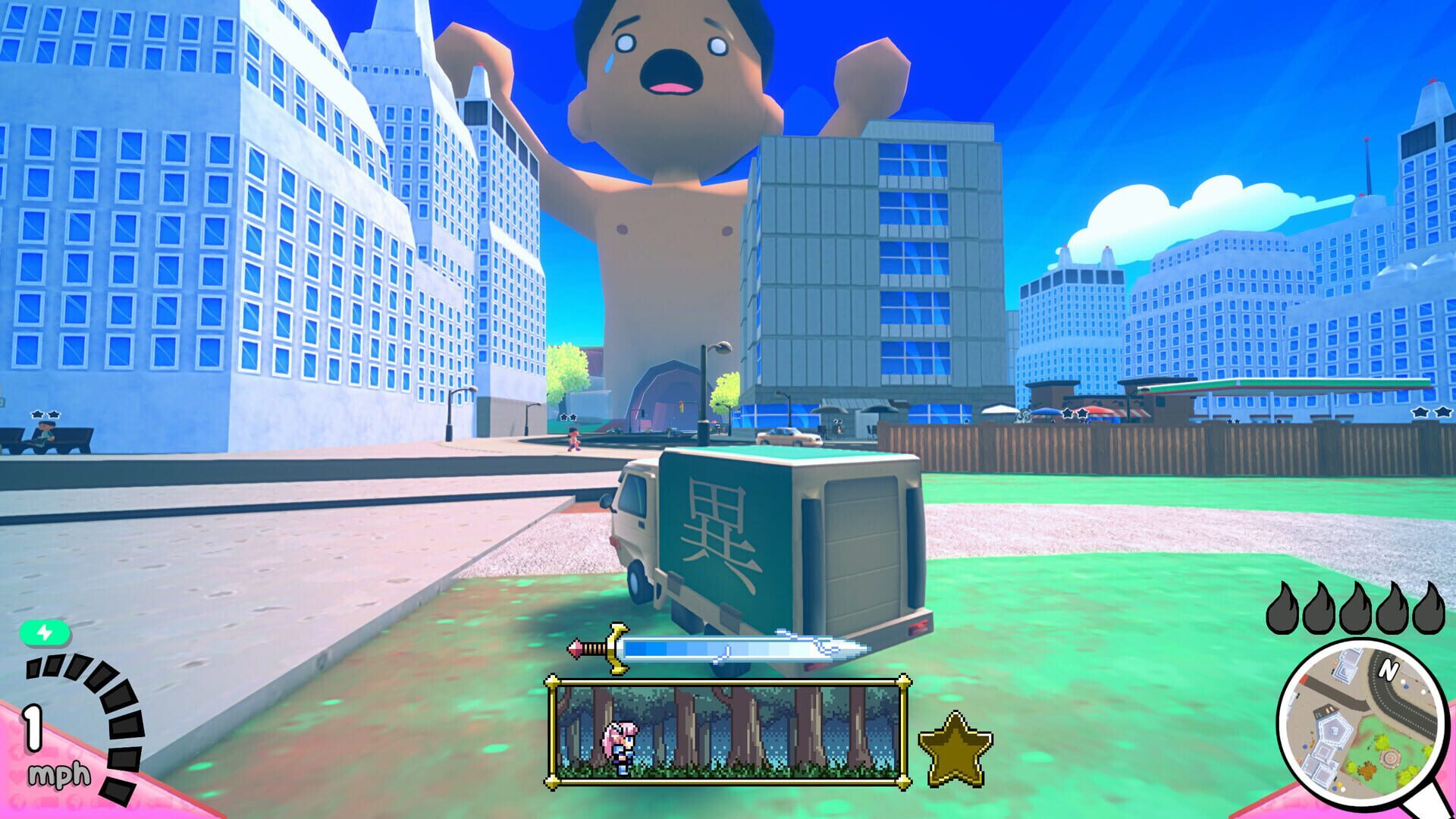 Screenshot for Truck-Kun Is Supporting Me From Another World?!