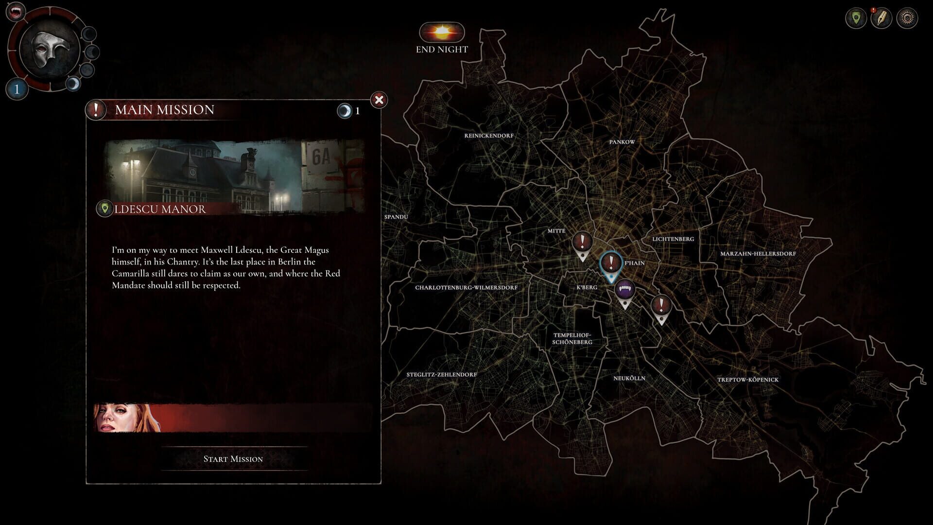 Screenshot for Vampire: The Masquerade - Oaths and Ashes