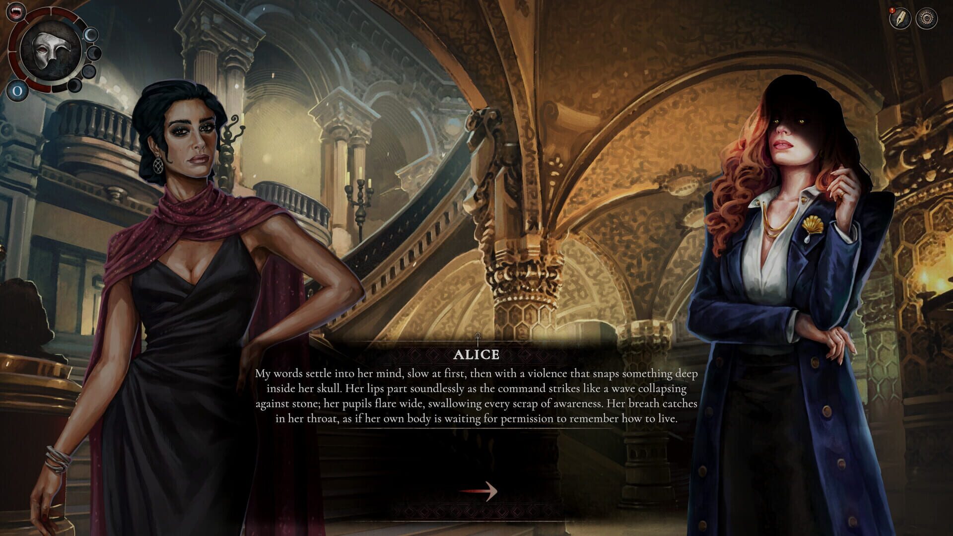 Screenshot for Vampire: The Masquerade - Oaths and Ashes